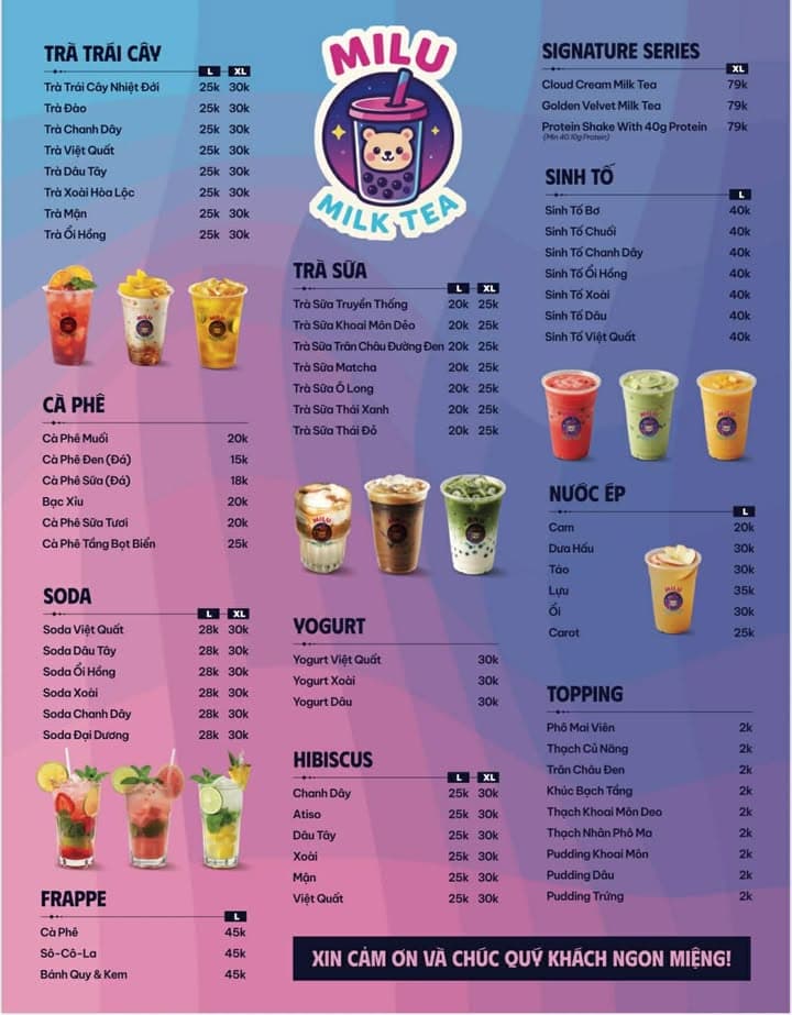 Milu Bubble Tea